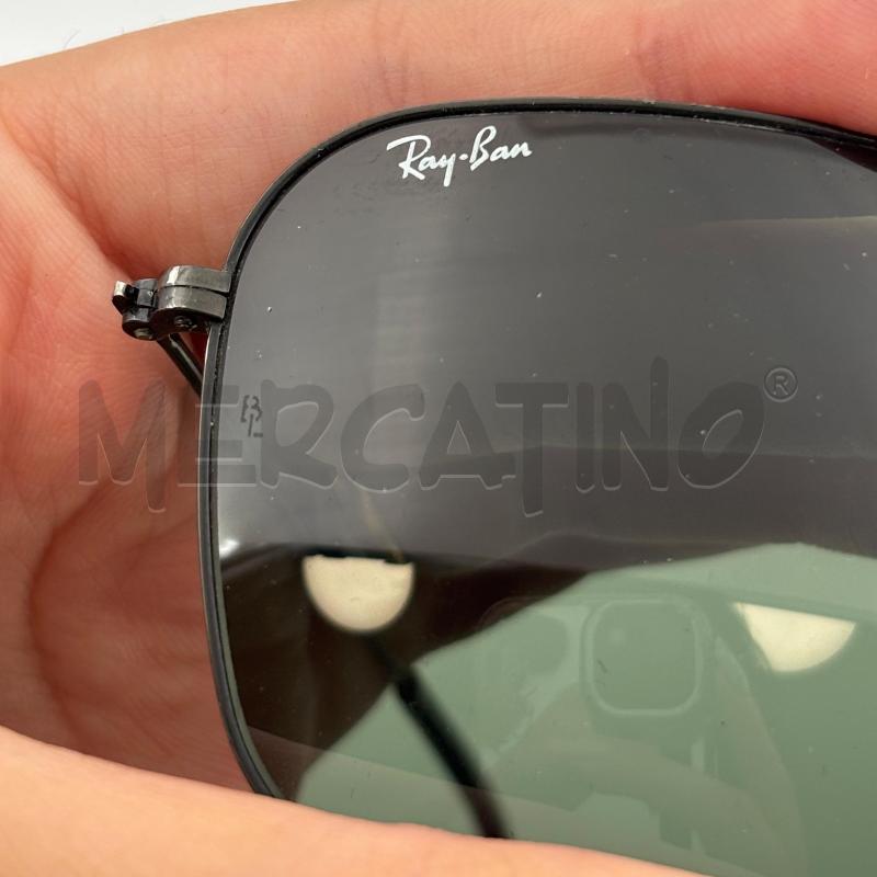 OCCHIALI U RAY BAN NERI QUADRATI BL  | Mercatino dell'Usato Roma torrevecchia 2