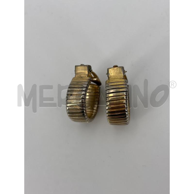 ORECCHINI BIJOUX CASCIO DORATI CERCHI | Mercatino dell'Usato Roma torrevecchia 1