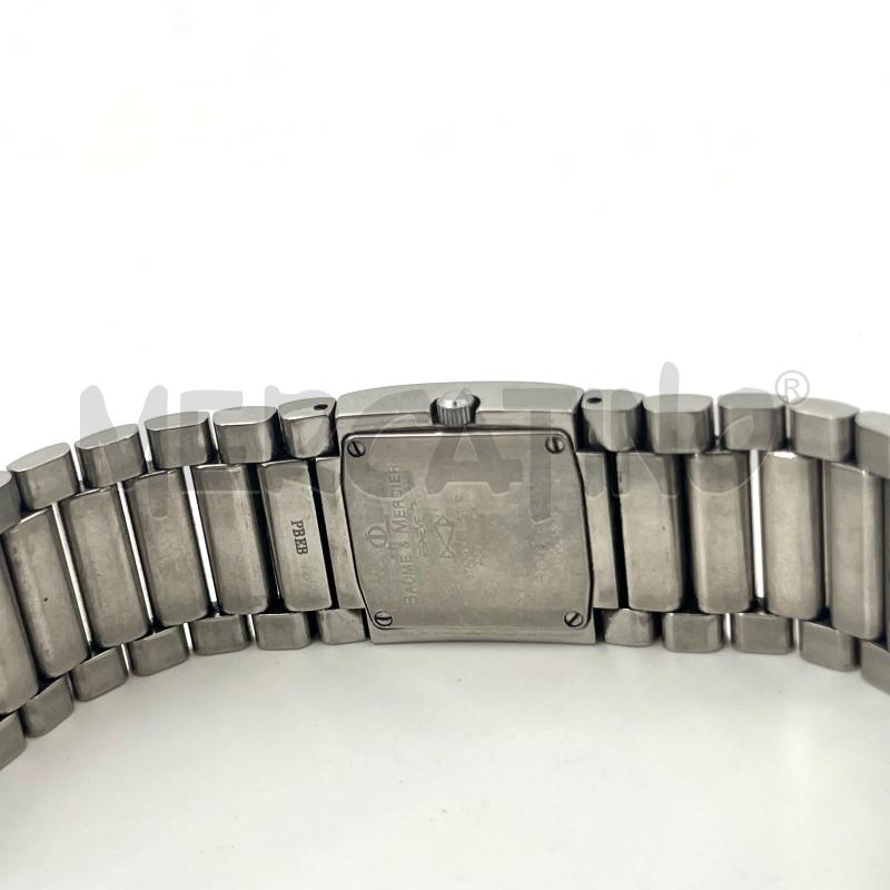 OROLOGIO BAUME & MERCIER QUADRATO ACCIAIO 5007693 MV045219 | Mercatino dell'Usato Roma torrevecchia 2