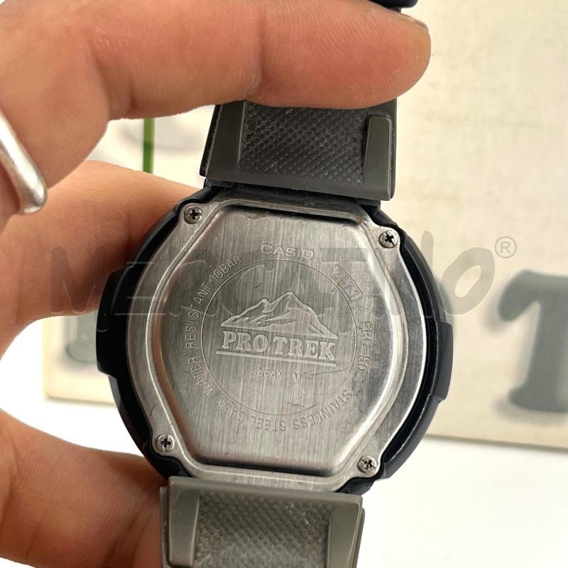 OROLOGIO CASIO PRO TREK GRIGIO | Mercatino dell'Usato Roma torrevecchia 3