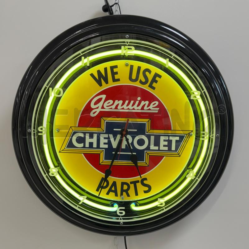 OROLOGIO DA MURO LUMINOSO CHEVROLET | Mercatino dell'Usato Roma torrevecchia 1