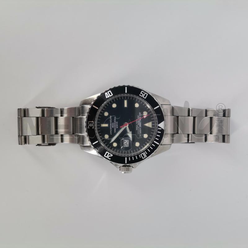 OROLOGIO DA POLSO A.G. SPALDING BROS. LUNETTA NERA | Mercatino dell'Usato Roma torrevecchia 1