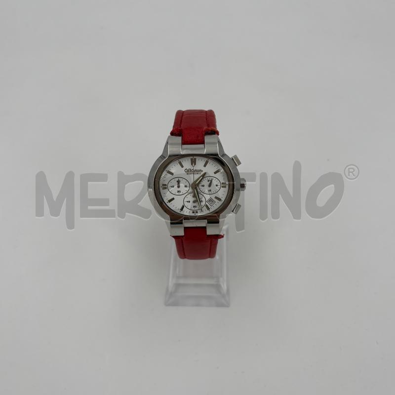 OROLOGIO DA POLSO ALTANUS CINTURINO ROSSO | Mercatino dell'Usato Roma torrevecchia 1