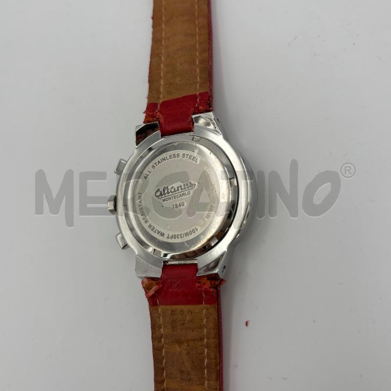 OROLOGIO DA POLSO ALTANUS CINTURINO ROSSO | Mercatino dell'Usato Roma torrevecchia 5