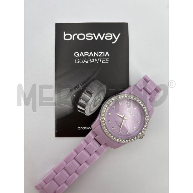 OROLOGIO DA POLSO BROSWAY LILLA STRASS | Mercatino dell'Usato Roma torrevecchia 2