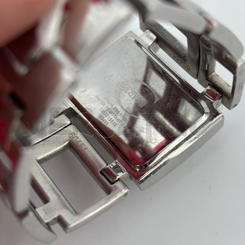 OROLOGIO DA POLSO JUST CAVALLI RETTANGOLI QUADRANTE BIANCO | Mercatino dell'Usato Roma torrevecchia 4