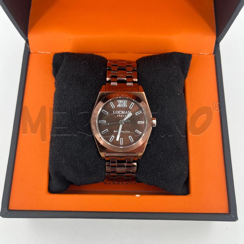 OROLOGIO DA POLSO LOCMAN ITALY MARRONE NON GARANTITO | Mercatino dell'Usato Roma torrevecchia 2