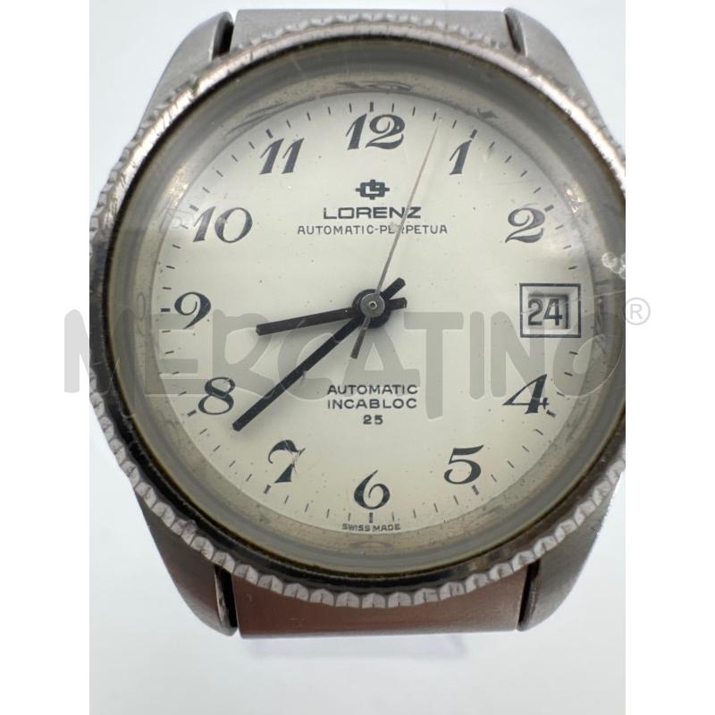 OROLOGIO DA POLSO LORENZ ARGENT QUADRANTE BIANCO  | Mercatino dell'Usato Roma torrevecchia 2