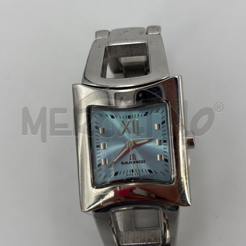 OROLOGIO DA POLSO MARGI QUADRANTE BLU | Mercatino dell'Usato Roma torrevecchia 2