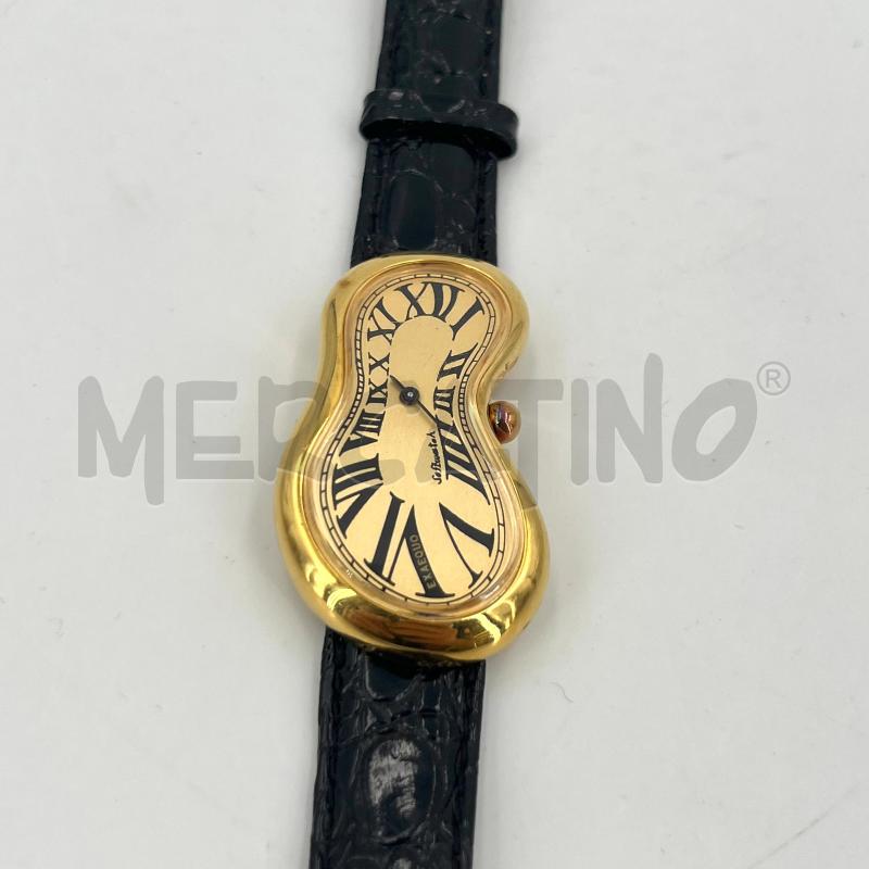 OROLOGIO DA POLSO SALVADOR DALI DORATO DEFORMATO | Mercatino dell'Usato Roma torrevecchia 2