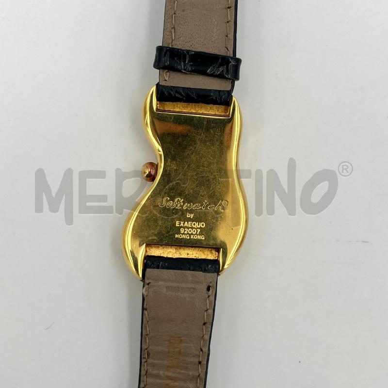 OROLOGIO DA POLSO SALVADOR DALI DORATO DEFORMATO | Mercatino dell'Usato Roma torrevecchia 4