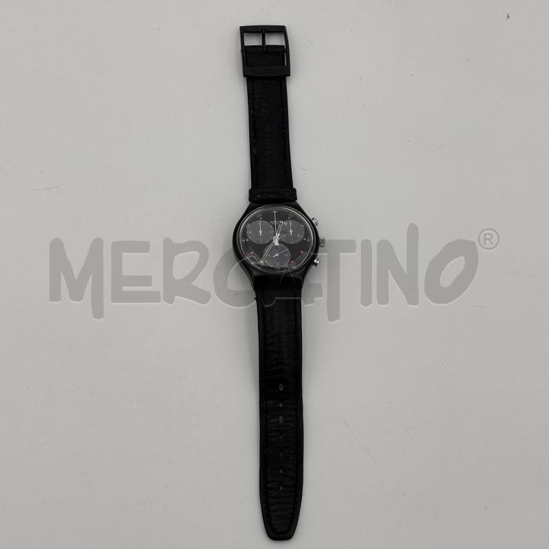 OROLOGIO DA POLSO SWATCH CHRONO NERO | Mercatino dell'Usato Roma torrevecchia 2