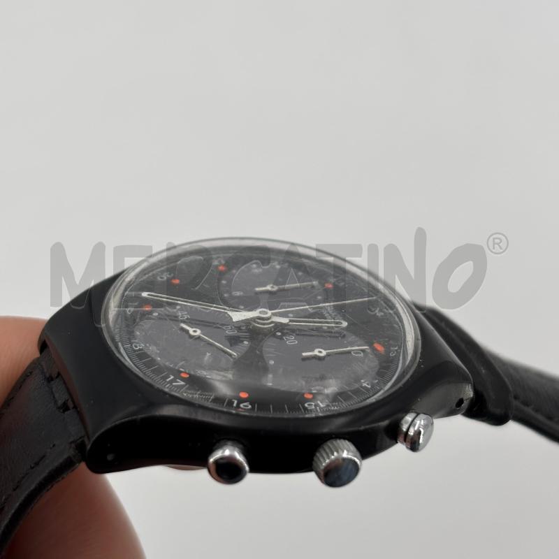 OROLOGIO DA POLSO SWATCH CHRONO NERO | Mercatino dell'Usato Roma torrevecchia 5