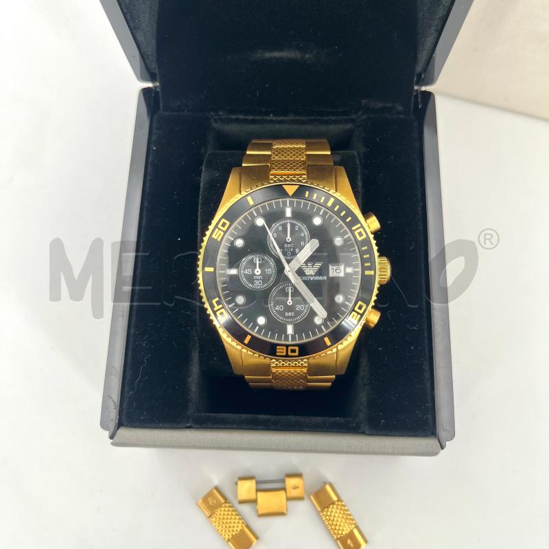 OROLOGIO EMPORIO ARMANI DORATO AR-5857 | Mercatino dell'Usato Roma torrevecchia 2