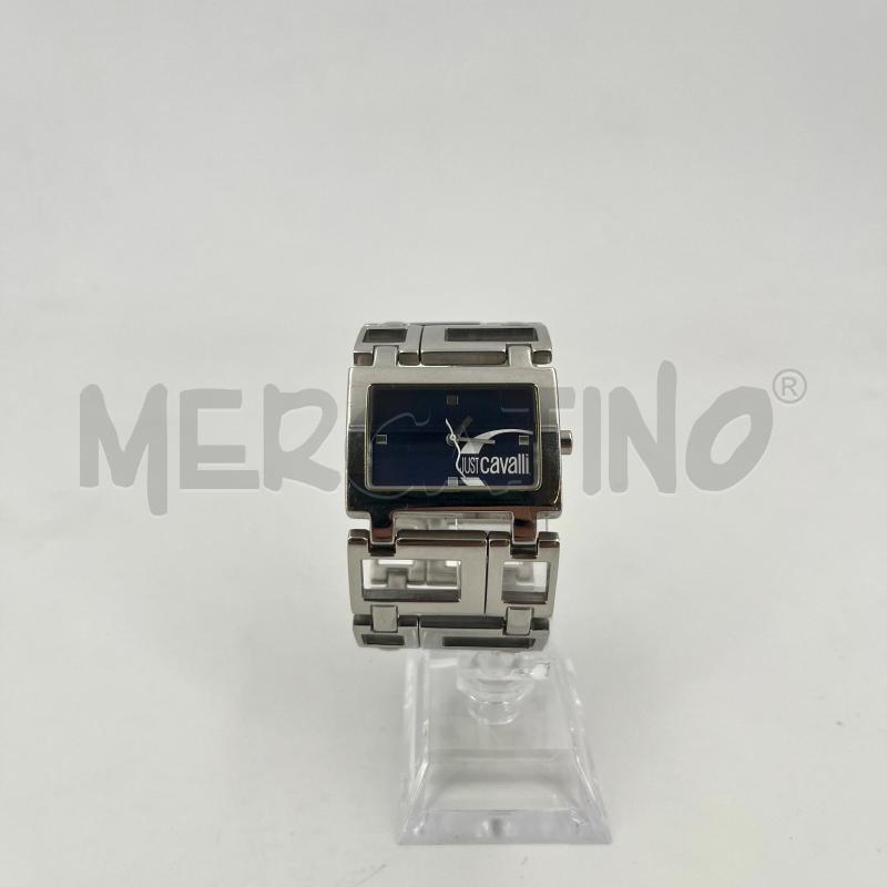 OROLOGIO JUST CAVALLI ACCIAIO QUADRATO | Mercatino dell'Usato Roma torrevecchia 1