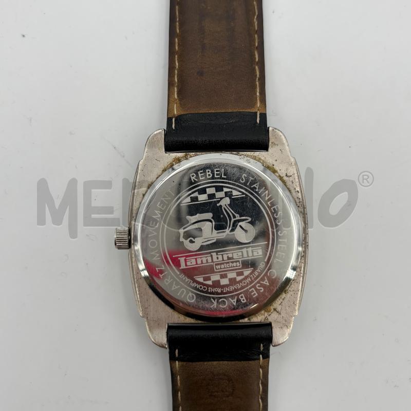 OROLOGIO LAMBRETTA PELLE QUADRATO | Mercatino dell'Usato Roma torrevecchia 2