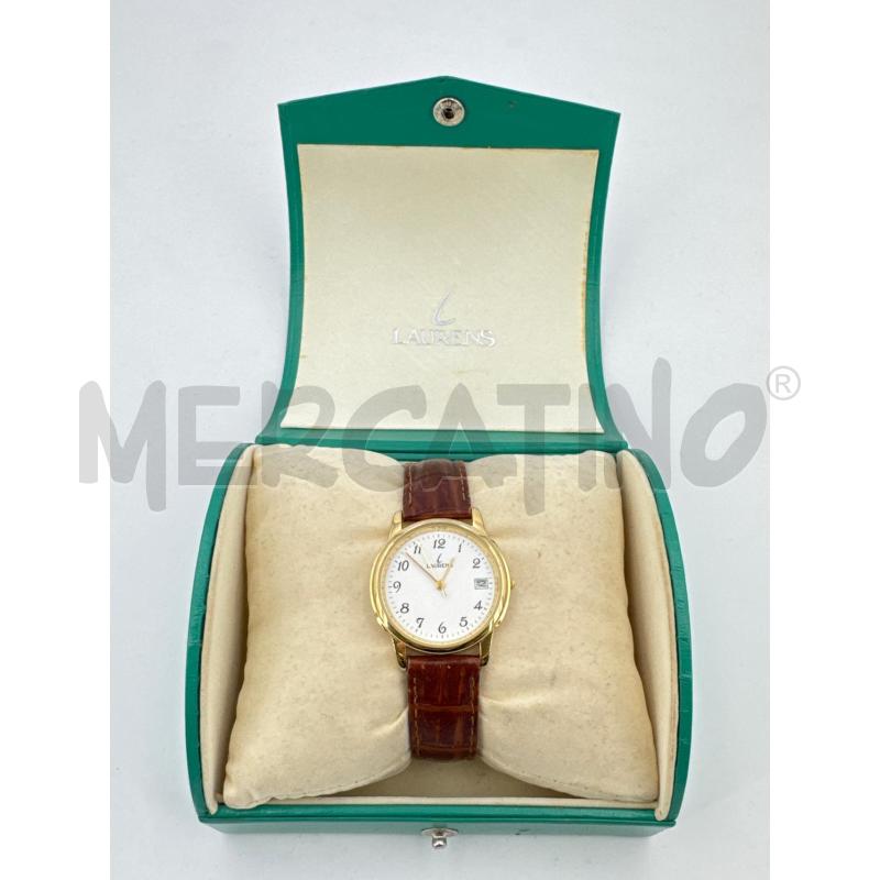 OROLOGIO LAURENS CINTURINO PELLE 22632 | Mercatino dell'Usato Roma torrevecchia 1