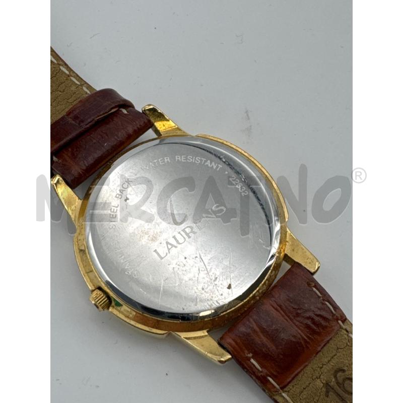 OROLOGIO LAURENS CINTURINO PELLE 22632 | Mercatino dell'Usato Roma torrevecchia 3