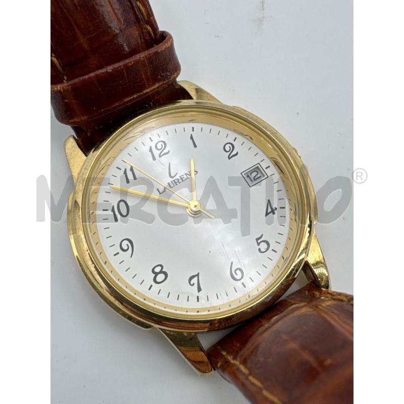 OROLOGIO LAURENS CINTURINO PELLE 22632 | Mercatino dell'Usato Roma torrevecchia 4