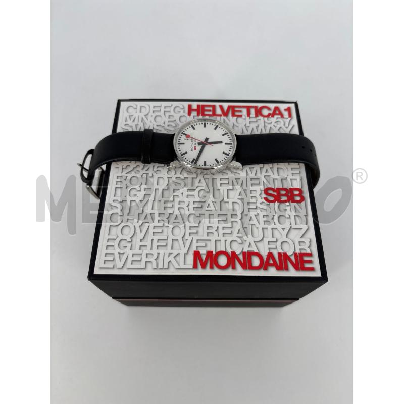 OROLOGIO MONDAINE QUADRANTE BIANCO 30344 | Mercatino dell'Usato Roma torrevecchia 5