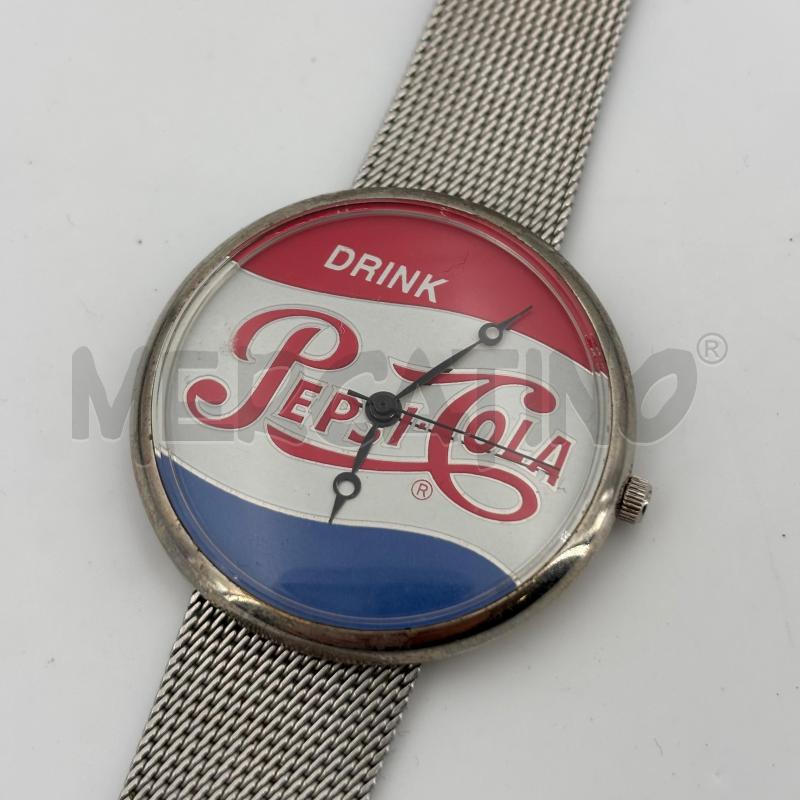 OROLOGIO PEPSI ACCIAIO MAGLIA MILANESE | Mercatino dell'Usato Roma torrevecchia 2