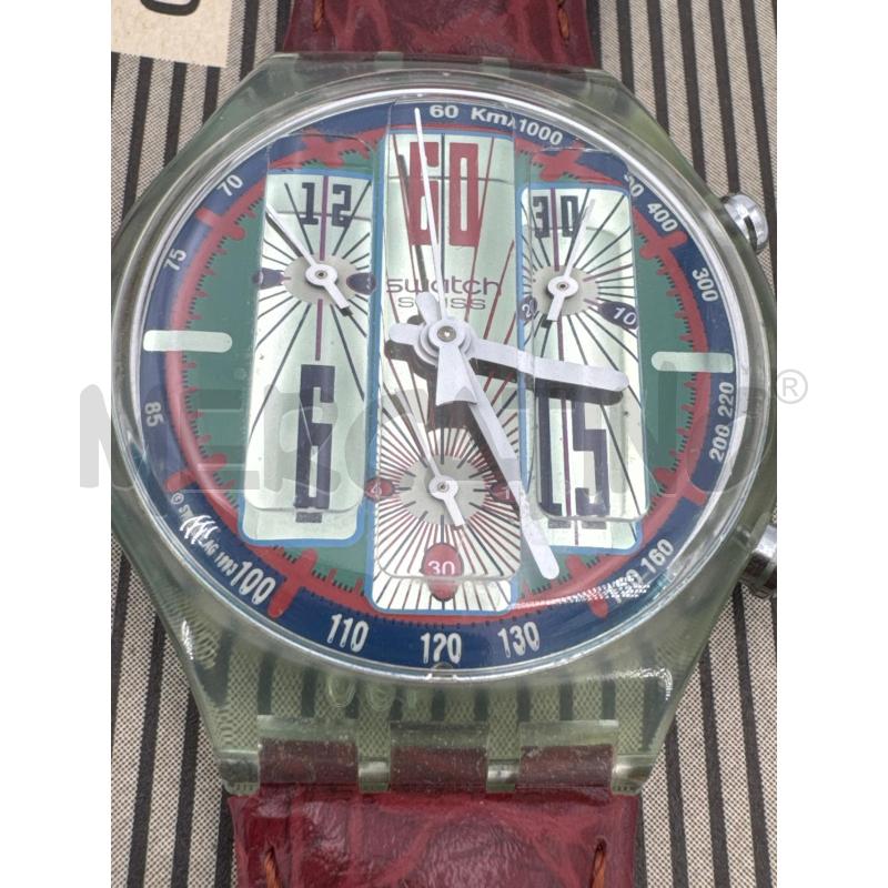 OROLOGIO SWATCH CHRONO BORDEAUX  | Mercatino dell'Usato Roma torrevecchia 2