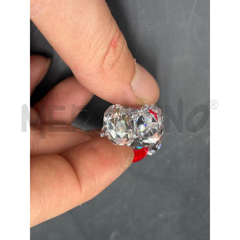 ORSETTO CON CUORE SWAROVSKI | Mercatino dell'Usato Roma torrevecchia 2