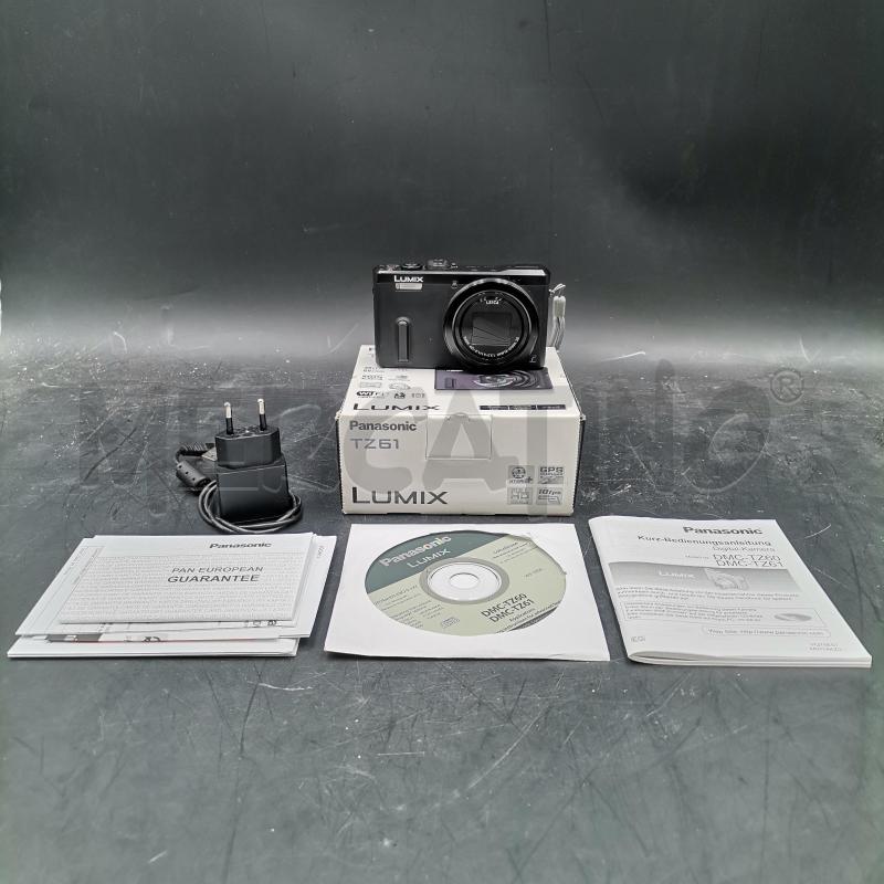 PANASONIC LUMIX DMC-TZ61 | Mercatino dell'Usato Roma torrevecchia 1