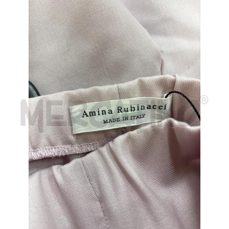 PANTALONE DONNA AMINA RUBINACCI LILLA LAMINATO | Mercatino dell'Usato Roma torrevecchia 3