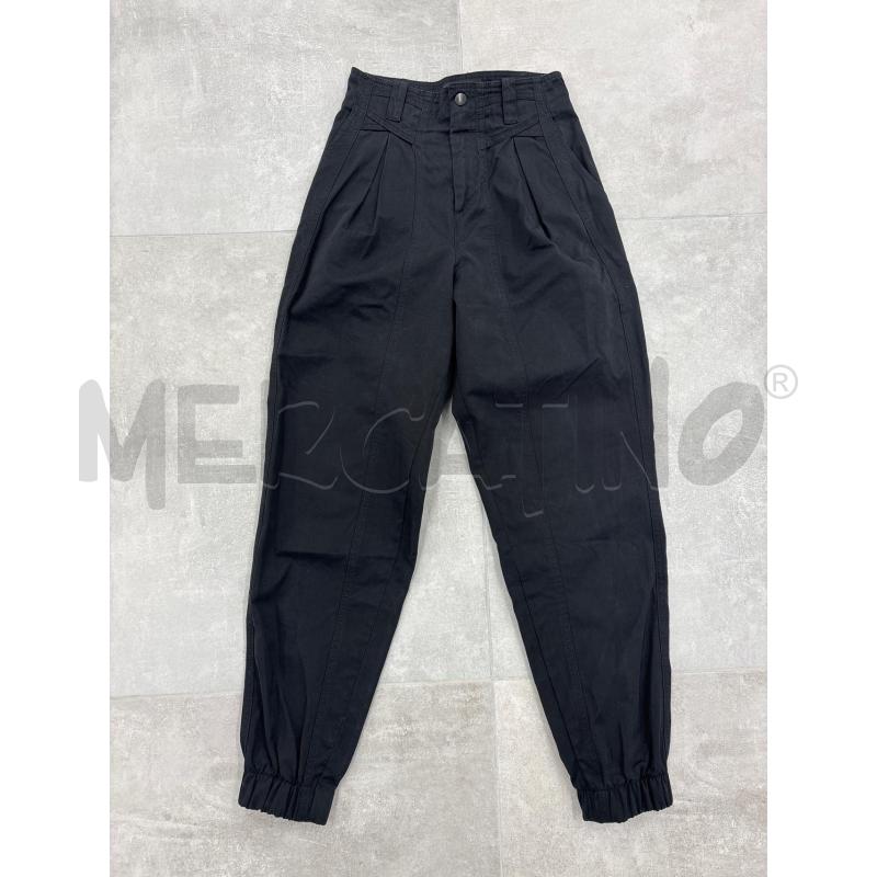 PANTALONE DONNA ISABELL MARANT NERI BALOON  | Mercatino dell'Usato Roma torrevecchia 1