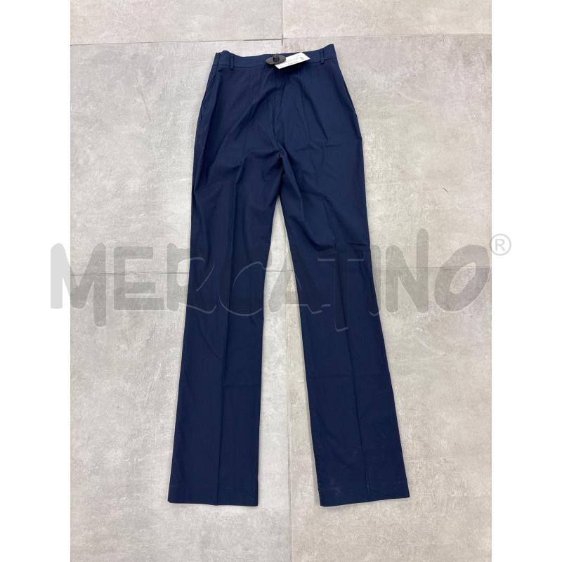 PANTALONE DONNA TWINSET BLU ZIP LATERALE | Mercatino dell'Usato Roma torrevecchia 2