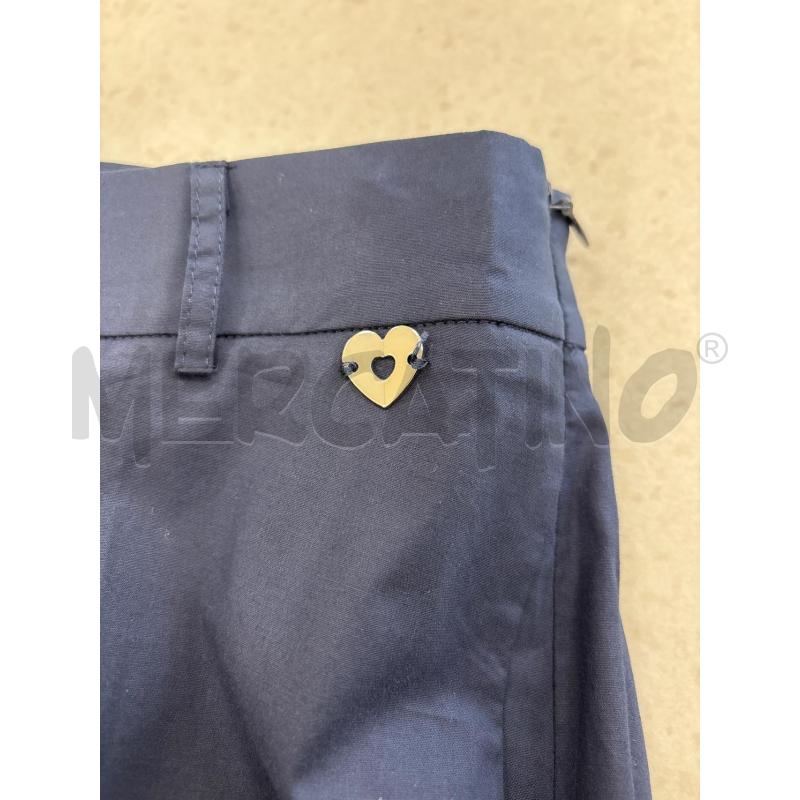 PANTALONE DONNA TWINSET BLU ZIP LATERALE | Mercatino dell'Usato Roma torrevecchia 4