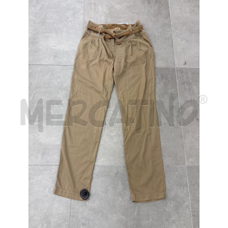 PANTALONE D 1A CLASSE BEIGE CINTURA MONOGRAM | Mercatino dell'Usato Roma torrevecchia 1