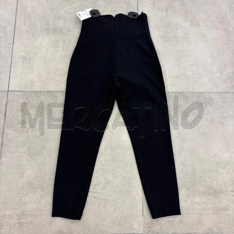 PANTALONE D ELISABETTA FRANCHI NERO CATENA DORATA | Mercatino dell'Usato Roma torrevecchia 2