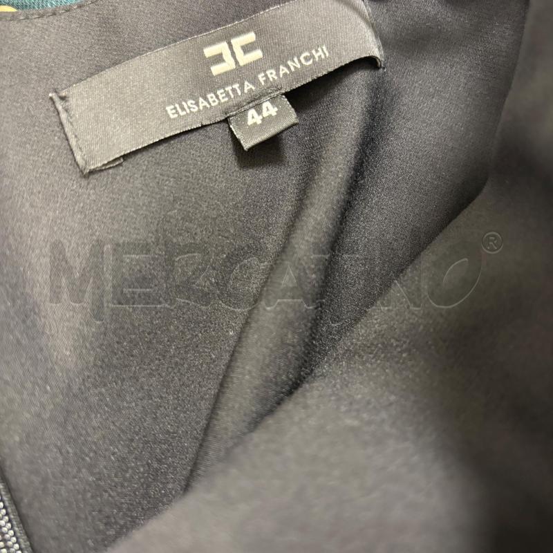 PANTALONE D ELISABETTA FRANCHI NERO CATENA DORATA | Mercatino dell'Usato Roma torrevecchia 5