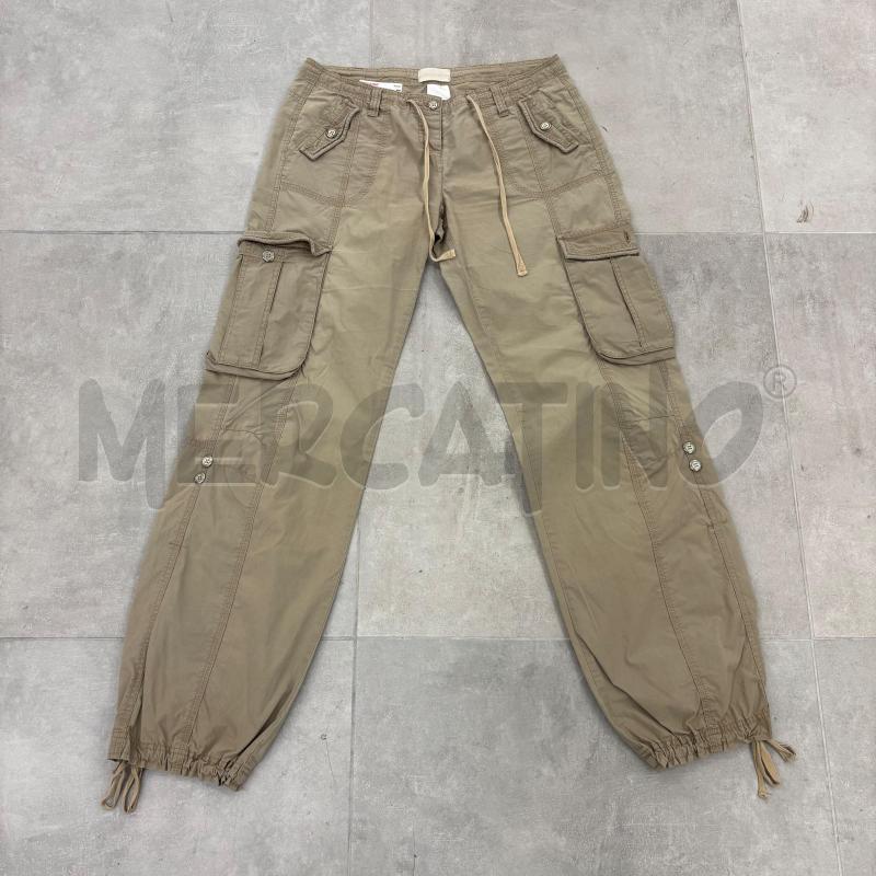 PANTALONE D LINEA EMME BEIGE CARGO | Mercatino dell'Usato Roma torrevecchia 1