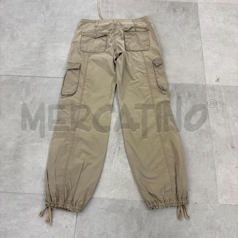 PANTALONE D LINEA EMME BEIGE CARGO | Mercatino dell'Usato Roma torrevecchia 2