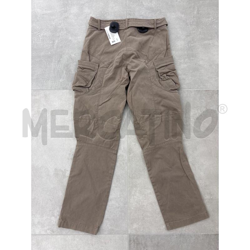 PANTALONE D MARELLA TORTORA CARGO CINTA BOTTONI | Mercatino dell'Usato Roma torrevecchia 2