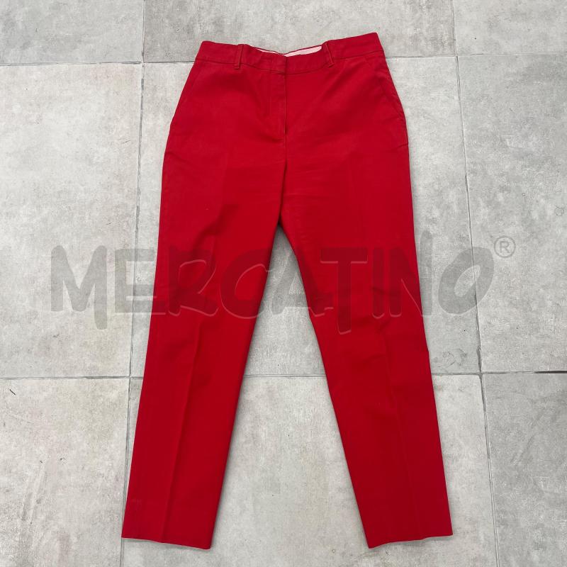 PANTALONE D MAXMARA STUDIO ROSSO | Mercatino dell'Usato Roma torrevecchia 1