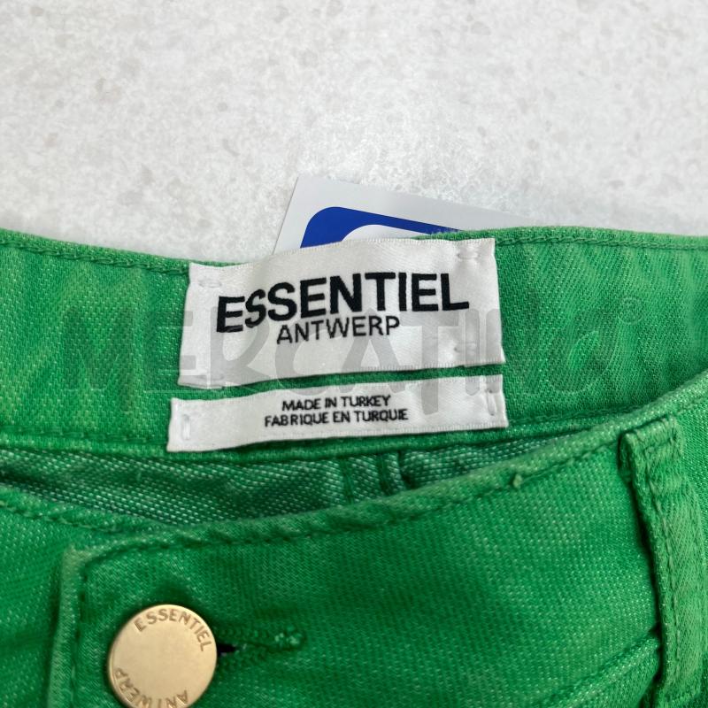 PANTALONE ESSENTIEL VERDI MISTO COTONE | Mercatino dell'Usato Roma torrevecchia 3