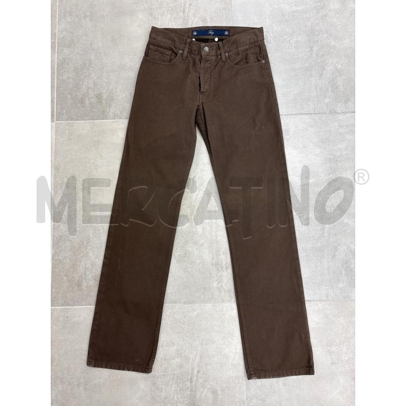 PANTALONE UOMO FAY MARRONE GAMBA DRITTA | Mercatino dell'Usato Roma torrevecchia 1