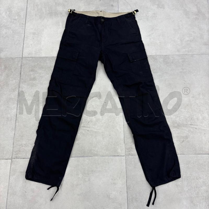 PANTALONE U CARHARTT NERO COTONE CARGO | Mercatino dell'Usato Roma torrevecchia 1