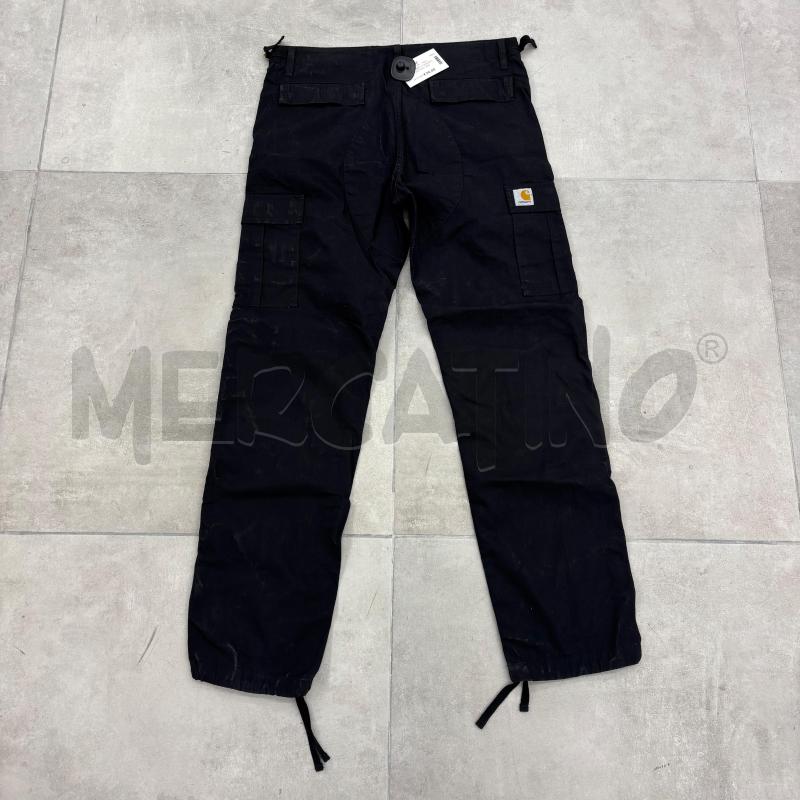 PANTALONE U CARHARTT NERO COTONE CARGO | Mercatino dell'Usato Roma torrevecchia 2