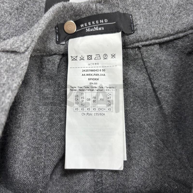 PANTALONE WEEKEND MAX MARA GRIGIO VITA ALTA | Mercatino dell'Usato Roma torrevecchia 3