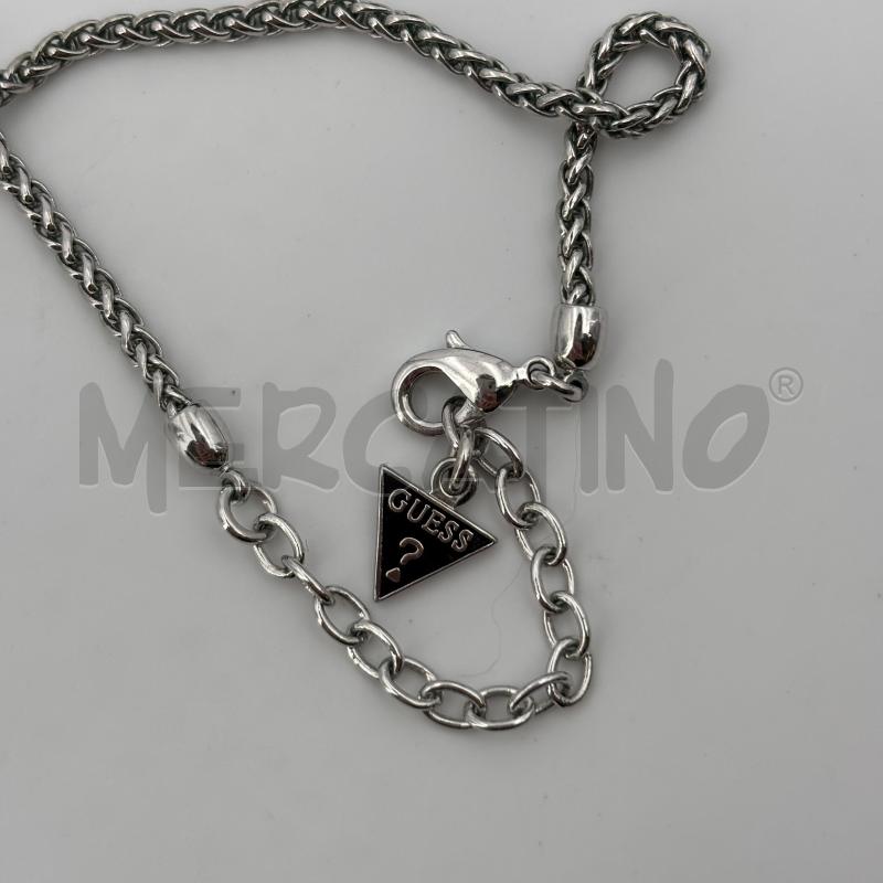 PARURE GUESS COLLANA CUORE NERO ARGENT ORECCHINI | Mercatino dell'Usato Roma torrevecchia 3