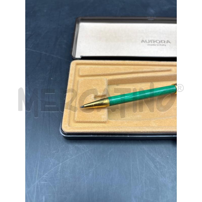 PENNA A SFERA AURORA A38 VERDE MARMORIZZATA | Mercatino dell'Usato Roma torrevecchia 3