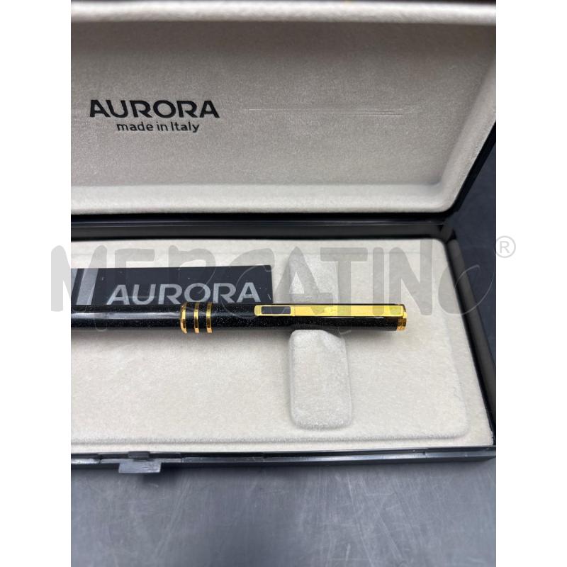 PENNA A SFERA AURORA NERA E ORO | Mercatino dell'Usato Roma torrevecchia 2