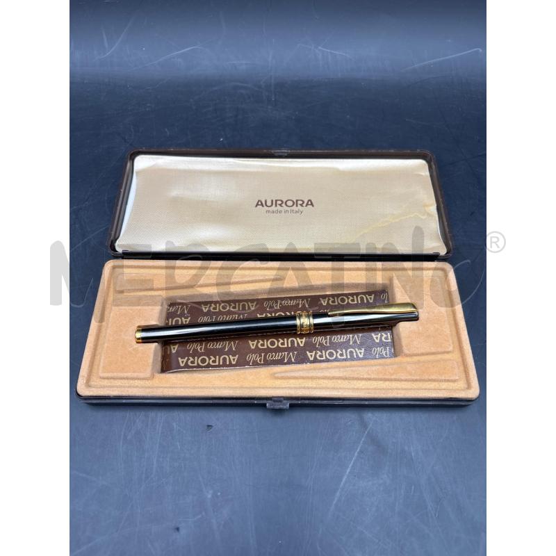 PENNA STILOGRAFICA AURORA ANTRACITE | Mercatino dell'Usato Roma torrevecchia 1