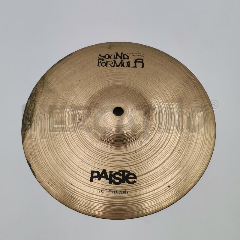 PIATTO PAISTE SOUND FORMULA 10 SPLASH | Mercatino dell'Usato Roma torrevecchia 1