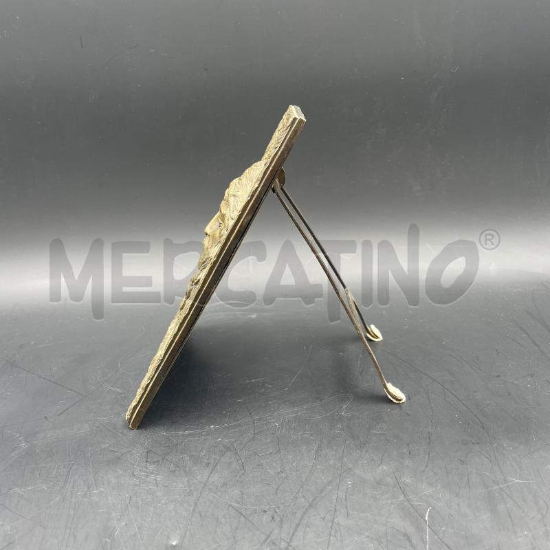 PLACCA BRONZO VOLTO GESÙ | Mercatino dell'Usato Roma torrevecchia 2